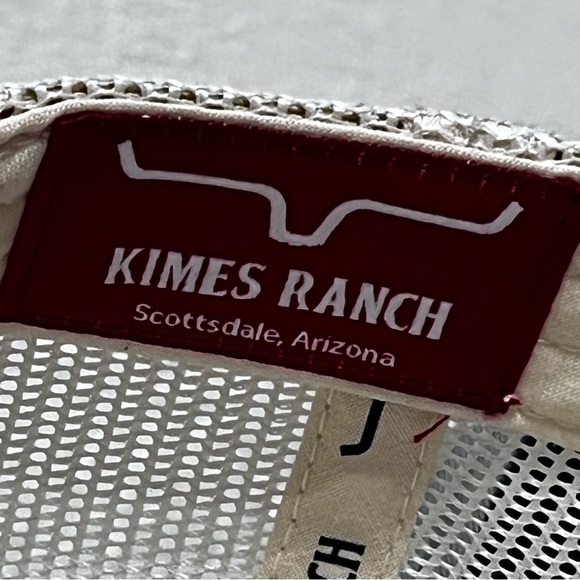 Kimes Ranch El Paso Women’s Trucker Hat Blush Pink Leather Suede Cowgirl - Picture 10 of 10